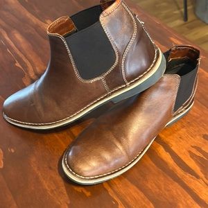 Steve Madden Leather Chelsea Boots, Size 11.5